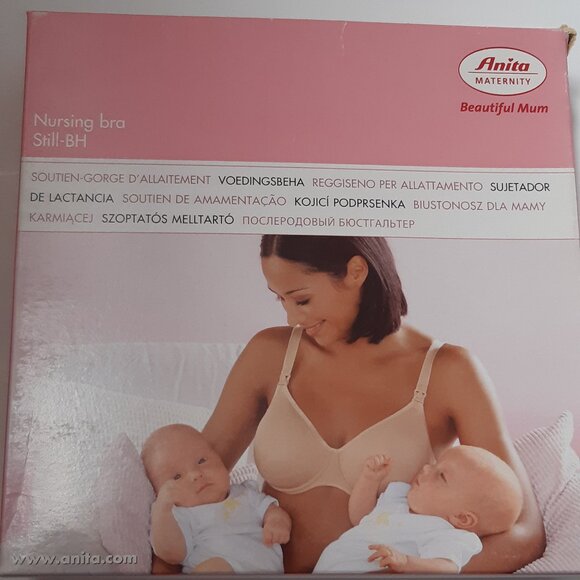 ANITA Nursing Bra 5068 Size 32D Seamless Pre-shaped Cups Underwired Gentle Suppo - Picture 1 of 5